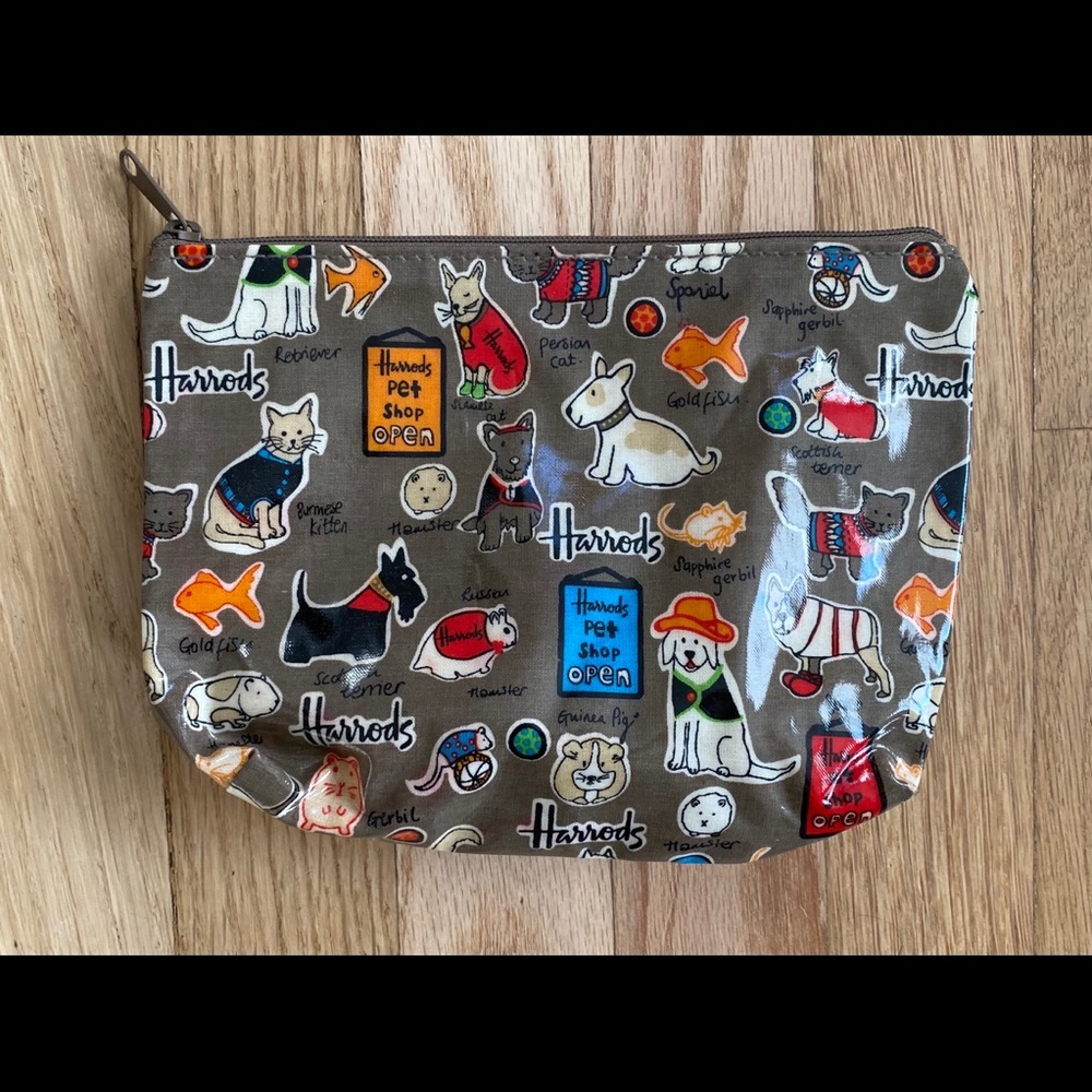 Harrods Pet Shop Zip Pouch